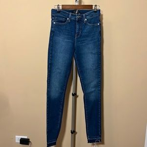High rise skinny jeans. Long. Banana Republic